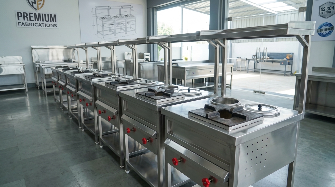 Custom Commercial Grade Cooking & Prep Units - BKS Industries
